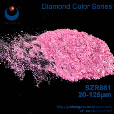 Shengzhu reasonable price of natural diamond pigment powder for nails eyes lipstick resin epoxy