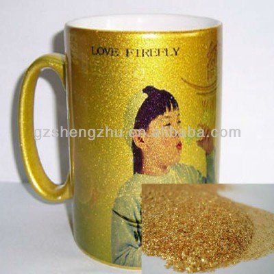 Extra fine gold metallic loose pigment powder