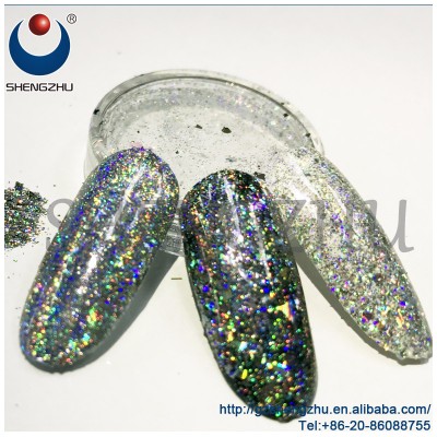 1pcs Galaxy  Holo Powder Rainbow effect Holographic Flakes for Nail Art/Auto Paint