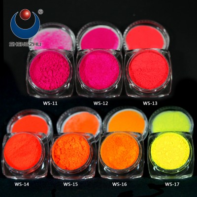 Shengzhu UV Glow Pigment Fluorescent Neon Powder