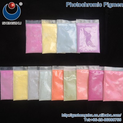 Sunlight Sensitive Photochromic Color Changing Pigment Powder