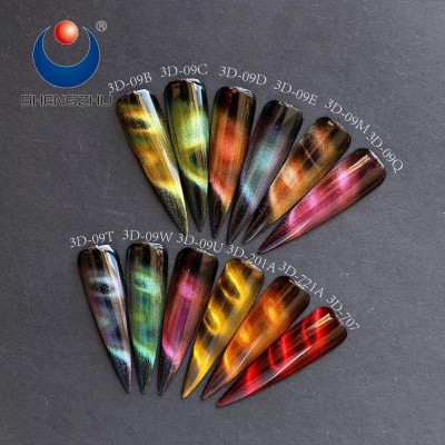 Color Shift Magnetic Iron Powder Cat Eye Pigment