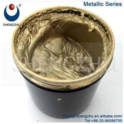 Metallic iron oxide pigment powder for resin paint